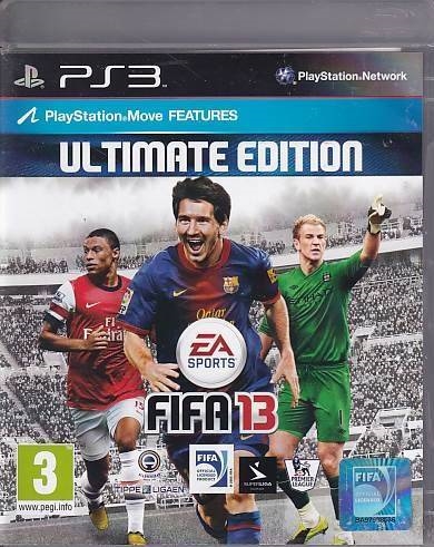FIFA 13 - Ultimate Edition - PS3 (B Grade) (Genbrug)